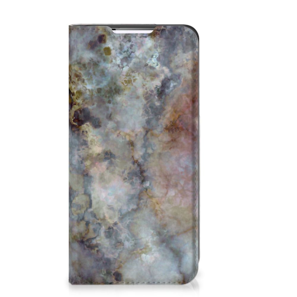 Samsung Galaxy S22 Standcase Marmer Grijs - B2C Telecom