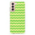 Samsung Galaxy S21 FE Doorzichtige Silicone Hoesje Waves Green B2C Telecom
