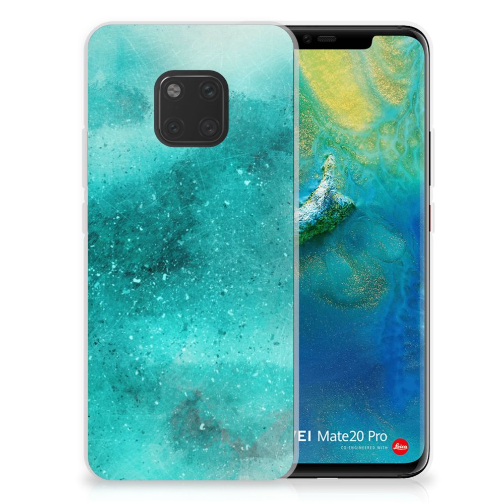 Hoesje maken Huawei Mate 20 Pro Painting Blue