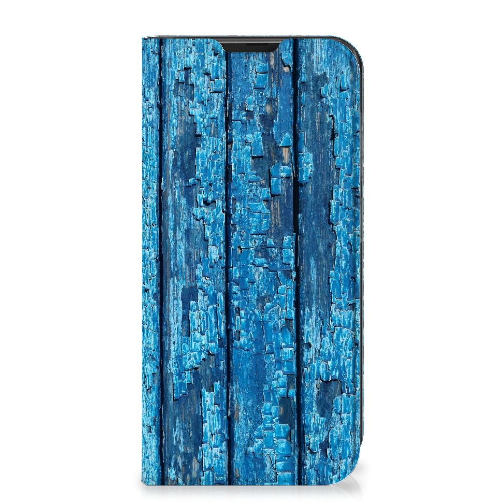 Samsung Galaxy Xcover 6 Pro Book Wallet Case Wood Blue - B2C Telecom