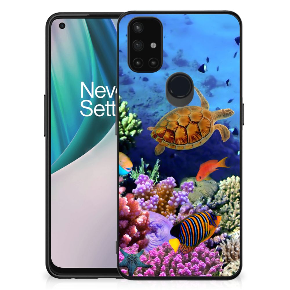 OnePlus Nord N10 5G Dierenprint Telefoonhoesje Vissen