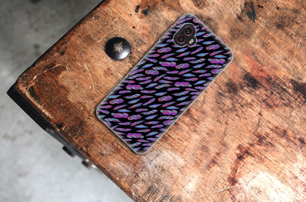 Samsung Galaxy Xcover 6 Pro TPU bumper Feathers Color B2C Telecom