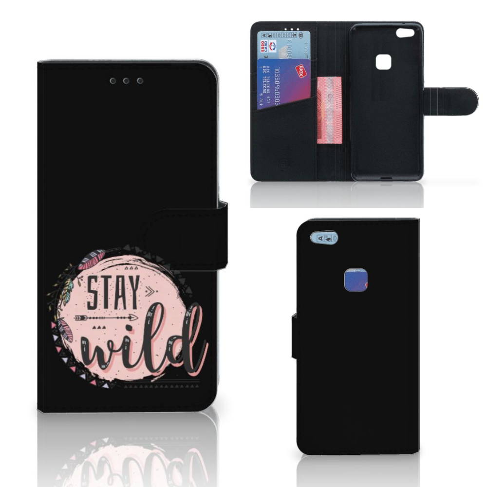 Huawei P10 Lite Leuk Hoesje Boho Stay Wild