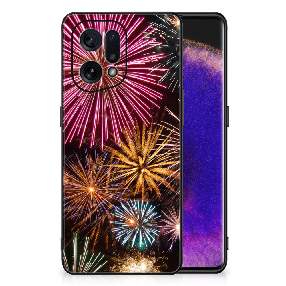 OPPO Find X5 GSM Cover Vuurwerk