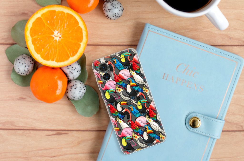 Motorola Edge 30 Neo TPU Hoesje Birds B2C Telecom