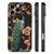 iPhone 16 Pro Dierenprint Telefoonhoesje Pauw met Bloemen