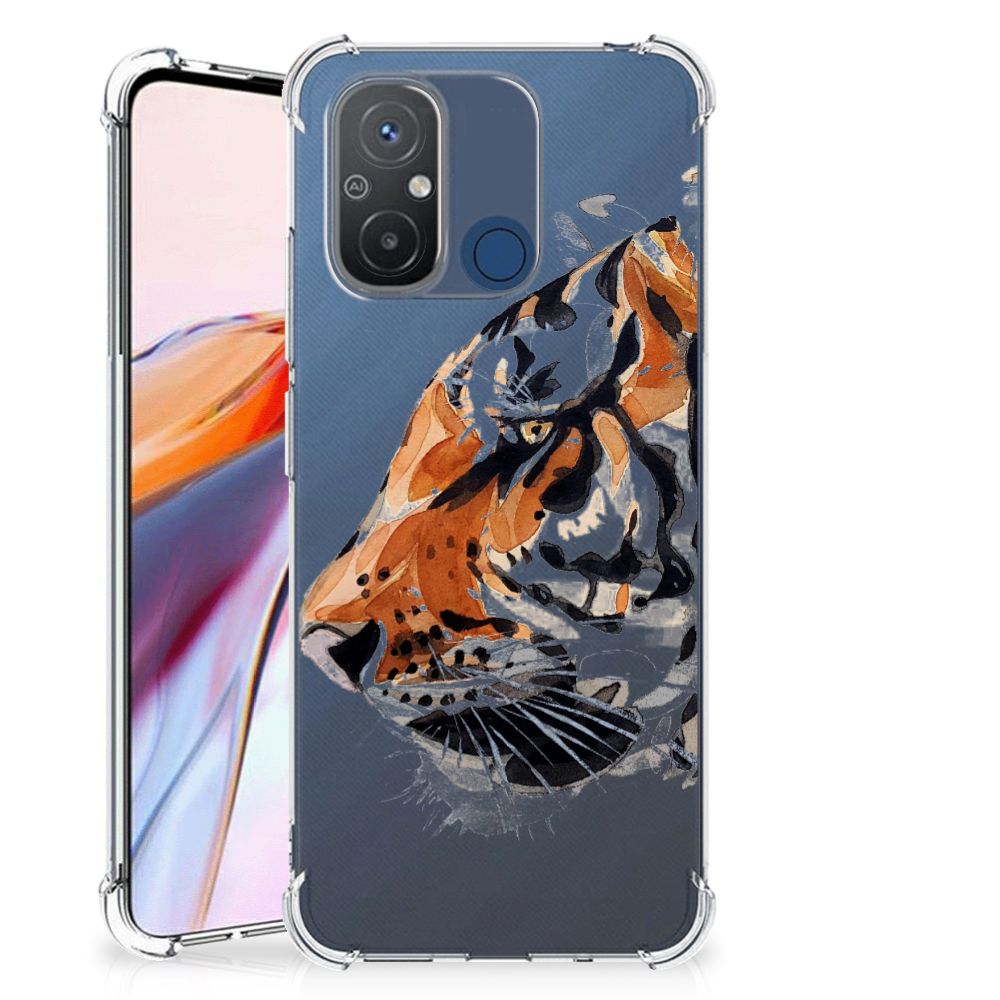 Back Cover Xiaomi Redmi 12C Watercolor Tiger