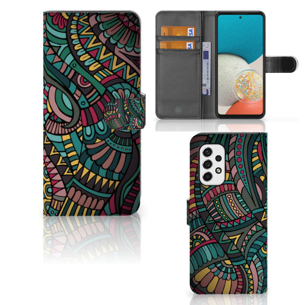 Samsung Galaxy A53 Telefoon Hoesje Aztec