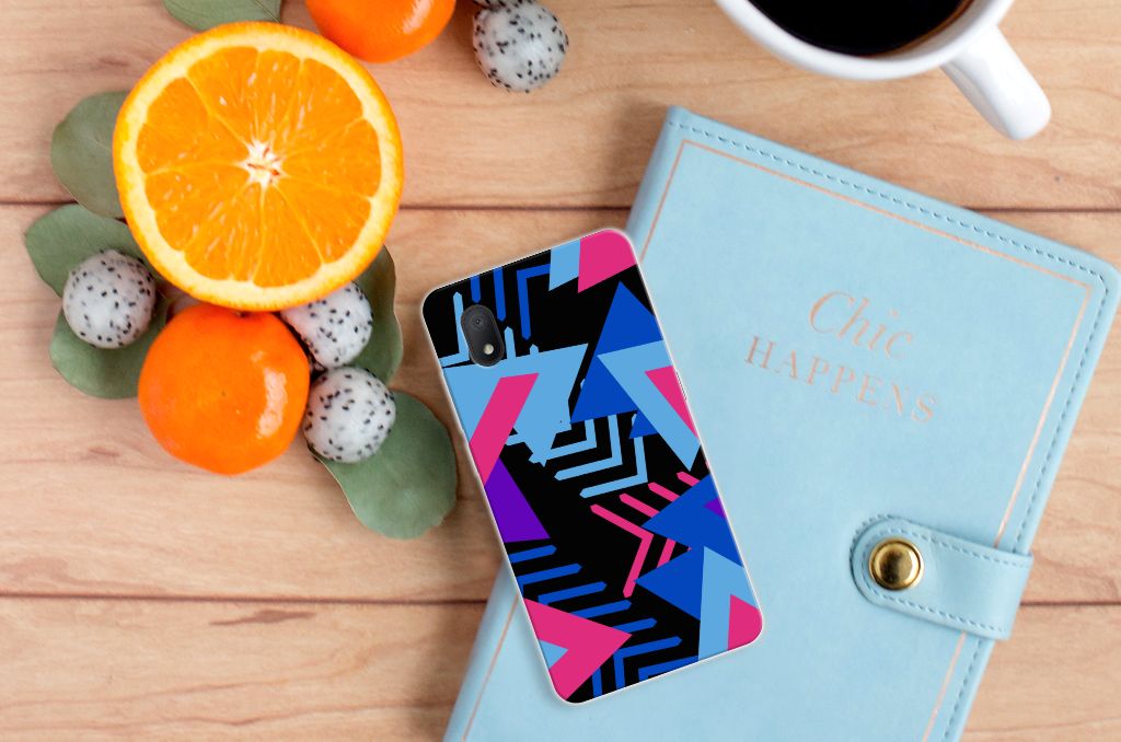 Alcatel 1B (2020) TPU Hoesje Funky Triangle B2C Telecom