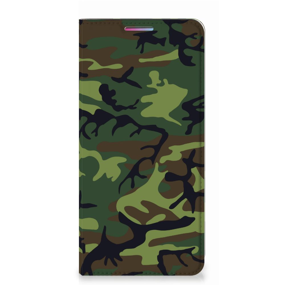 Motorola Moto G60s Hoesje met Magneet Army Dark - B2C Telecom