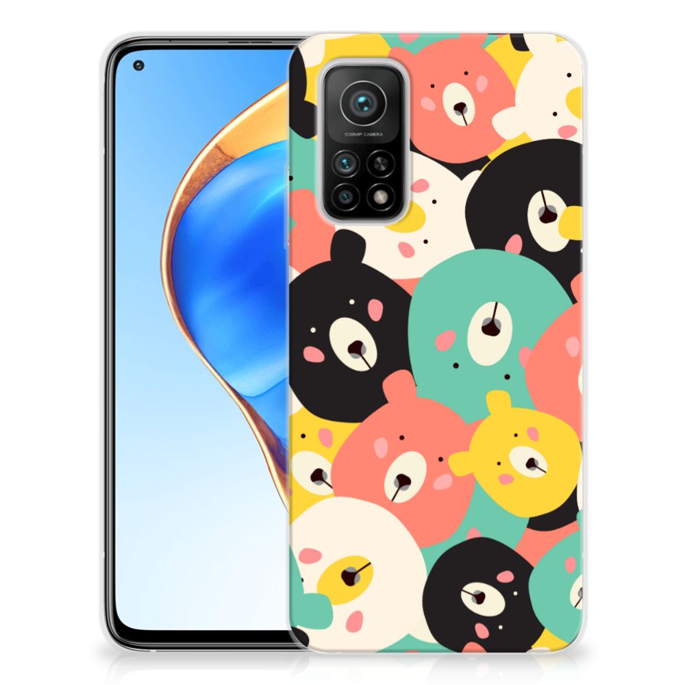 Xiaomi Mi 10T | 10T Pro Telefoonhoesje met Naam Bears