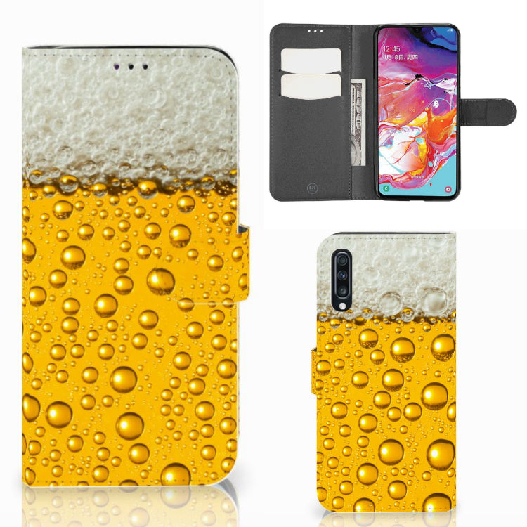 Samsung Galaxy A70 Book Cover Bier