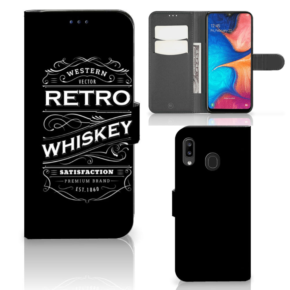Samsung Galaxy A30 Book Cover Whiskey