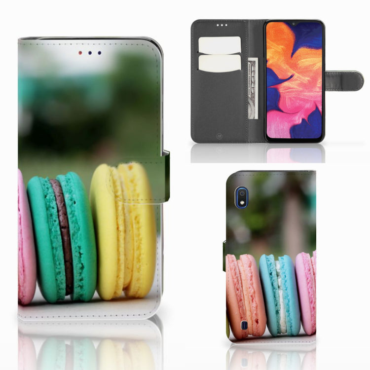 Samsung Galaxy A10 Book Cover Macarons