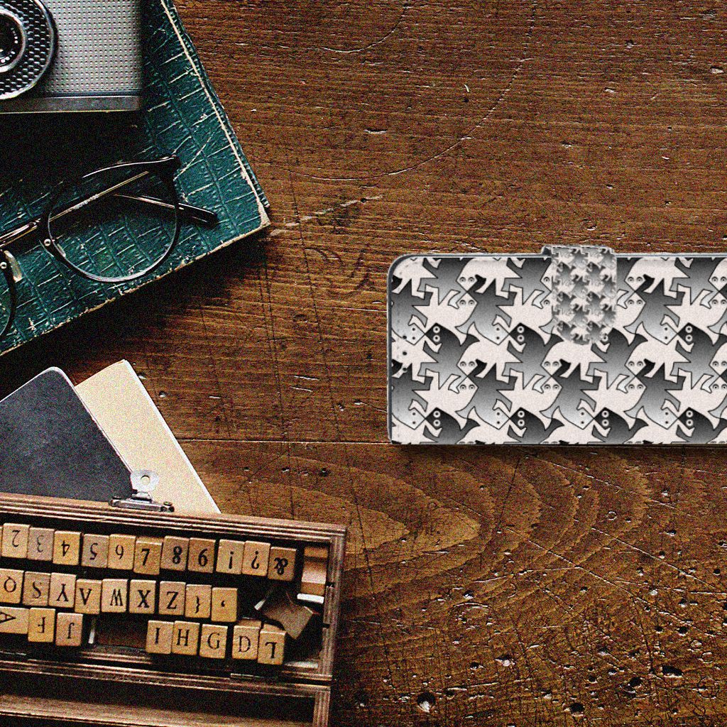 Honor 20 Telefoonhoesje met Pasjes Salamander Grey