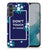 Samsung Galaxy A34 Silicone-hoesje Flowers Blue DTMP B2C Telecom