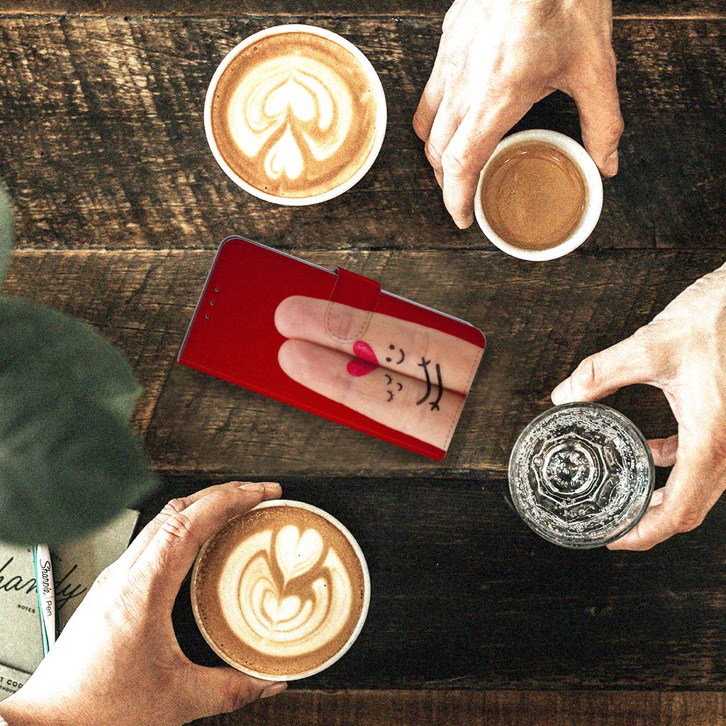 Xiaomi Mi 9 Wallet Case met Pasjes Liefde - Origineel Romantisch Cadeau