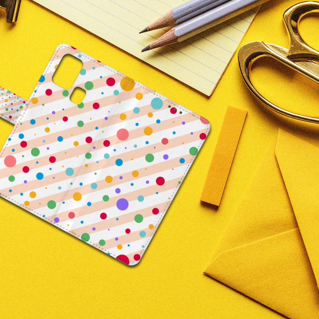 Samsung Galaxy M31 Telefoon Hoesje Dots