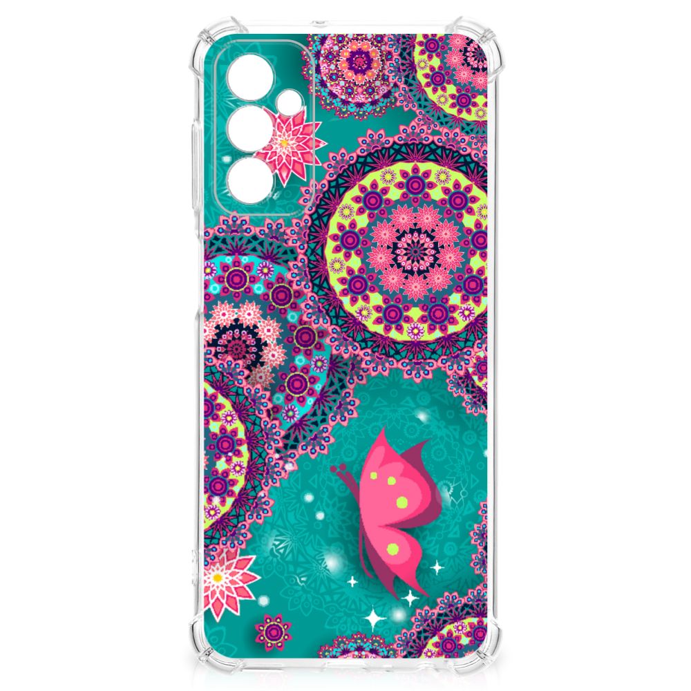 Samsung Galaxy M13 4G | M23 Back Cover Cirkels en Vlinders B2C Telecom