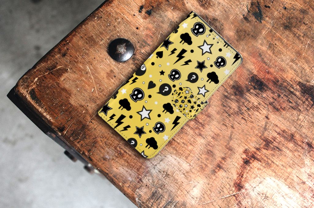 Telefoonhoesje met Naam Samsung Xcover Pro Punk Geel