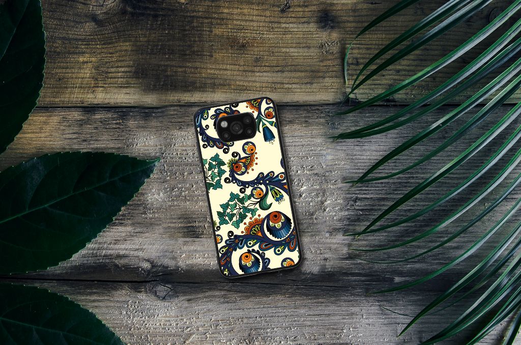 Back Cover Xiaomi Poco X3 | X3 Pro Barok Flower B2C Telecom