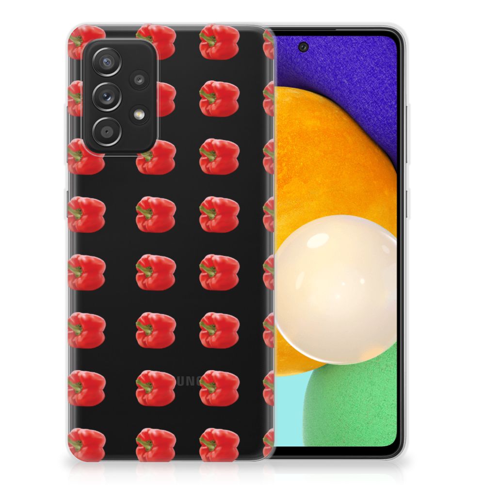 Samsung Galaxy A52 (5G/4G) Siliconen Case Paprika Red B2C Telecom
