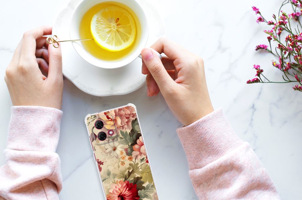 Case voor Motorola Moto G84 Bloemen