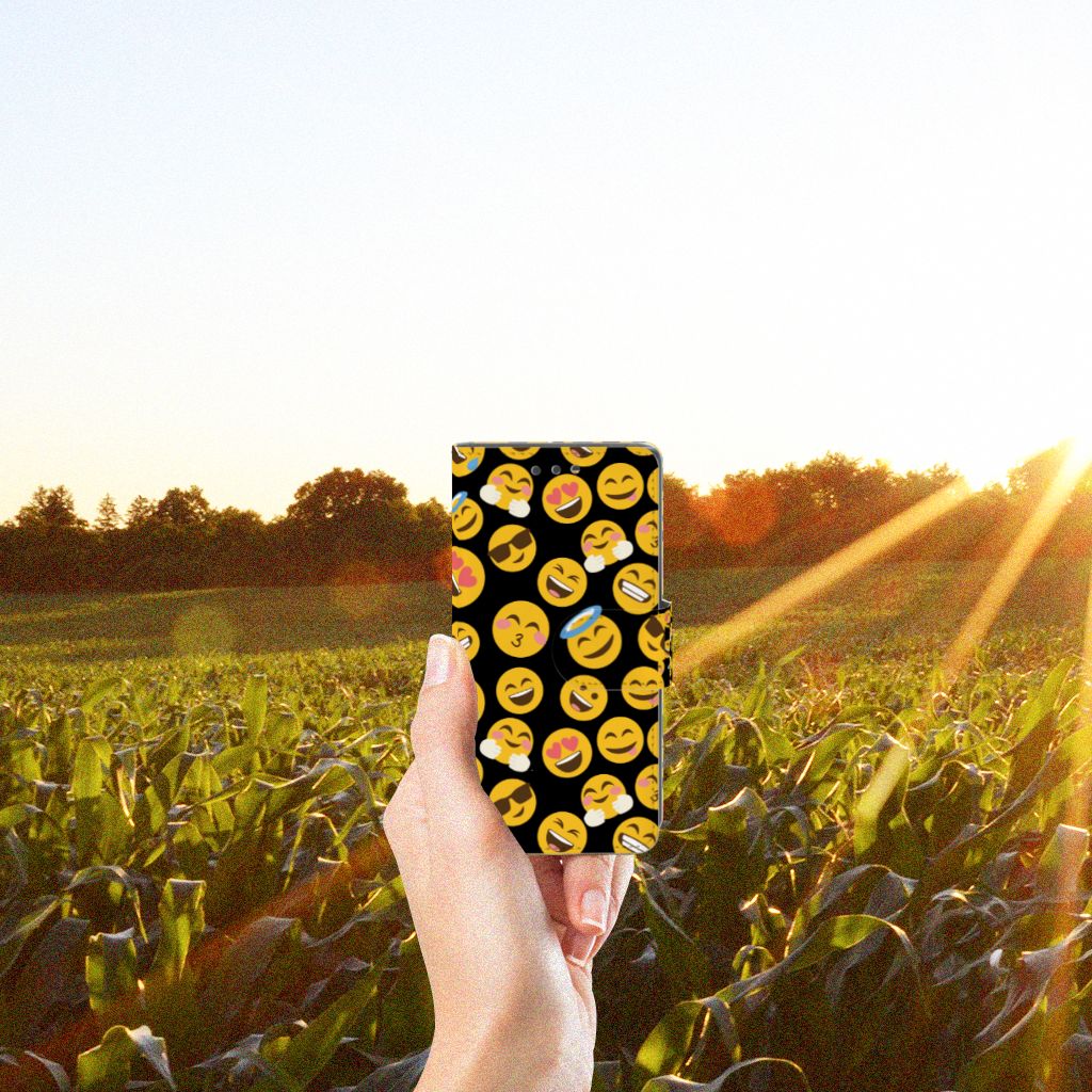 Sony Xperia X Compact Telefoon Hoesje Emoji