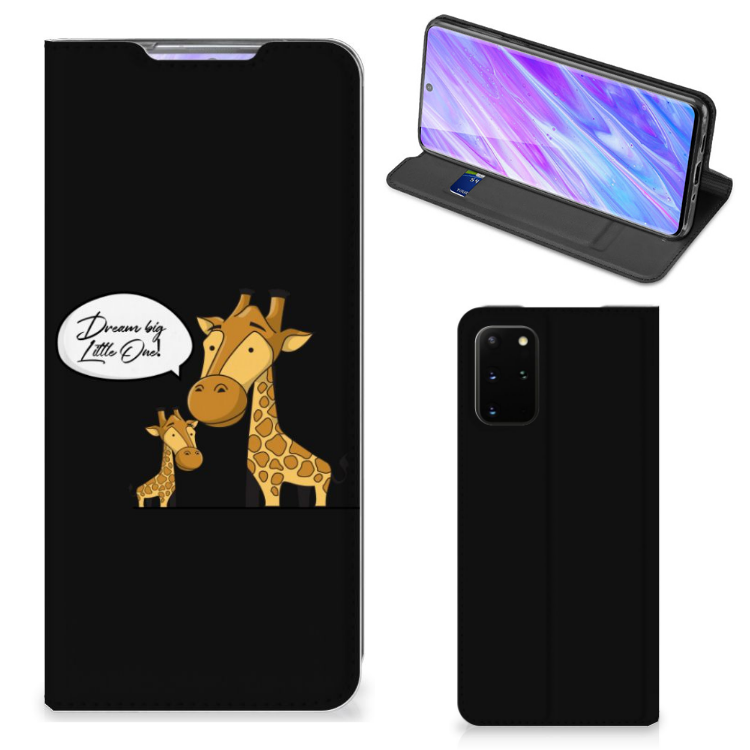 Samsung Galaxy S20 Plus Magnet Case Giraffe - B2C Telecom