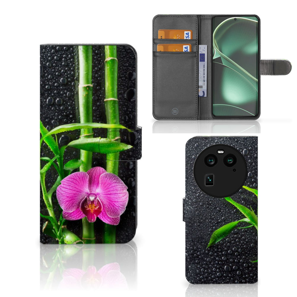 OPPO Find X6 Hoesje Orchidee