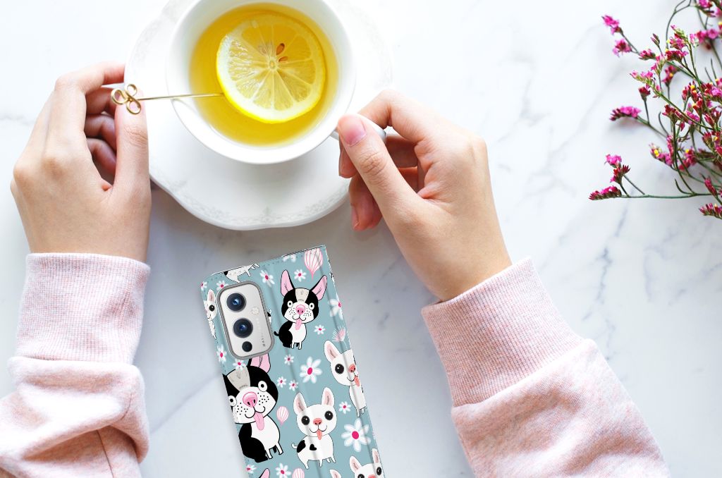 OnePlus 9 Hoesje maken Hondjes - B2C Telecom
