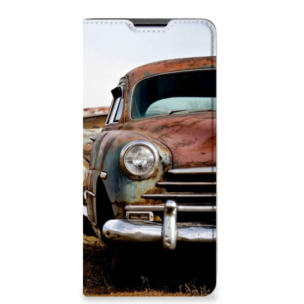 Motorola Edge 30 Pro Stand Case Vintage Auto - B2C Telecom