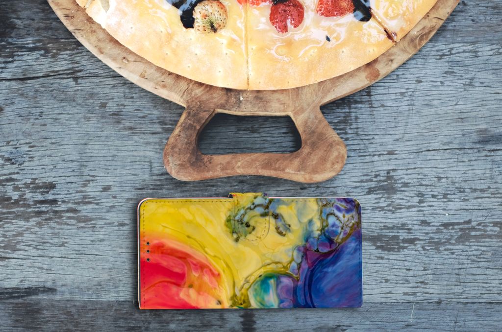 Hoesje OnePlus 9 Pro Watercolor Dark