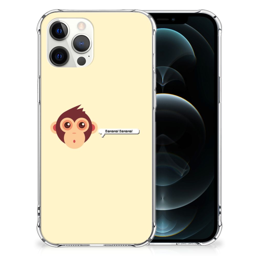 iPhone 12 Pro Max Stevig Bumper Hoesje Monkey B2C Telecom