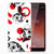 Silicone Back Case Nokia 1 Plus Skull Red