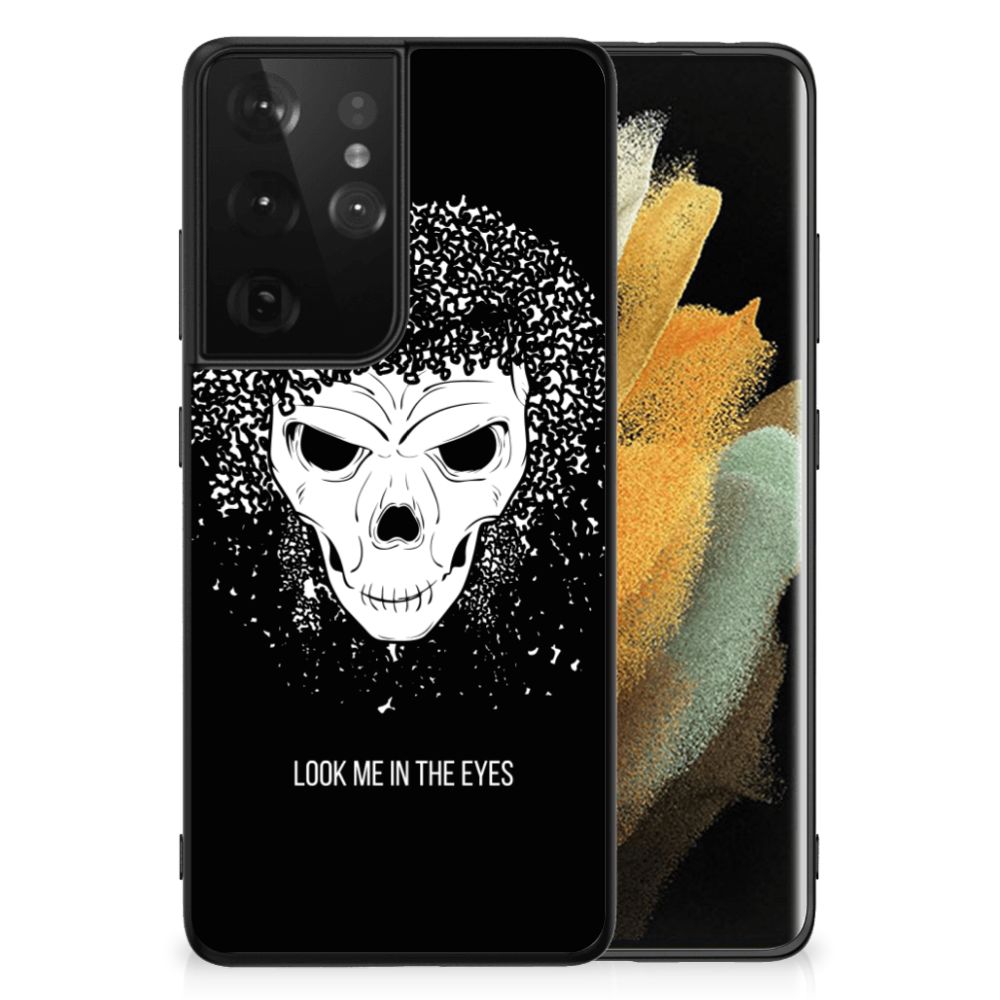 Telefoonhoesje Samsung Galaxy S21 Ultra Skull Hair B2C Telecom