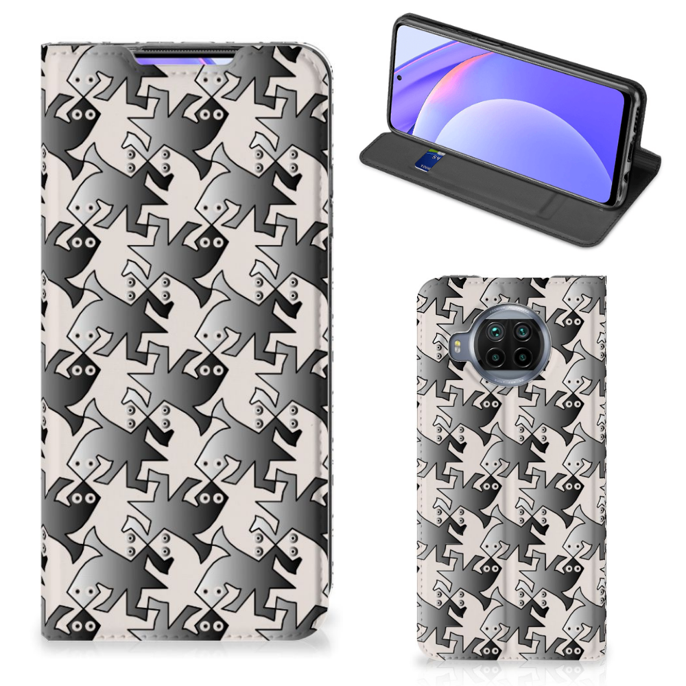 Xiaomi Mi 10T Lite Hoesje maken Salamander Grey - B2C Telecom