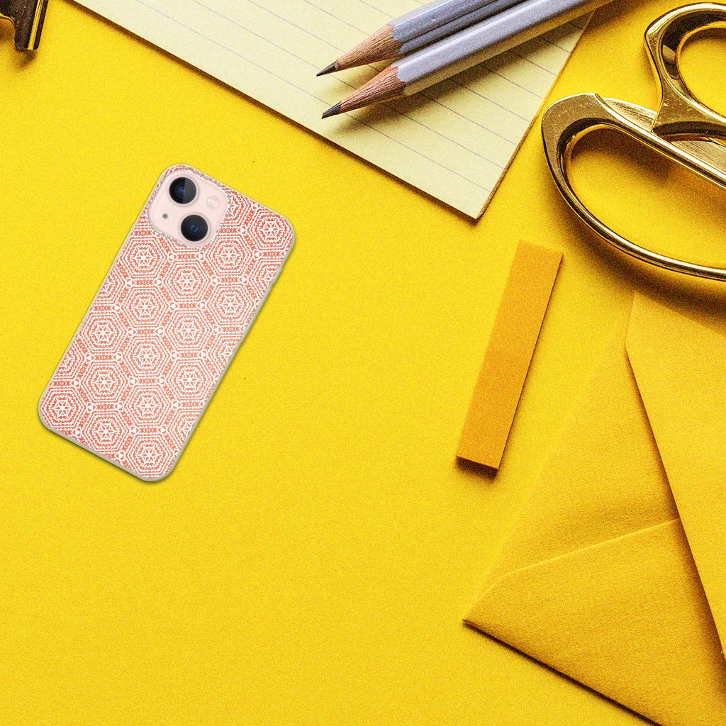 iPhone 13 mini TPU bumper Pattern Orange B2C Telecom