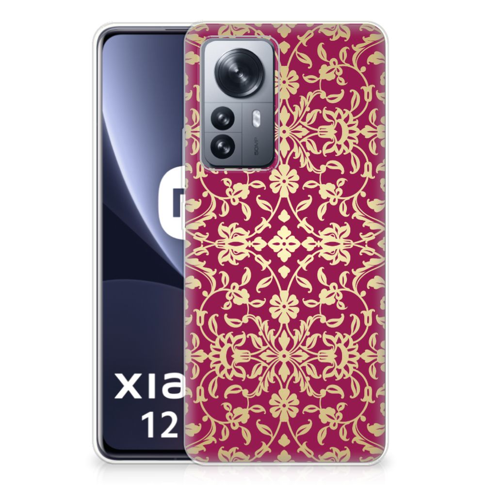 Siliconen Hoesje Xiaomi 12 Pro Barok Pink