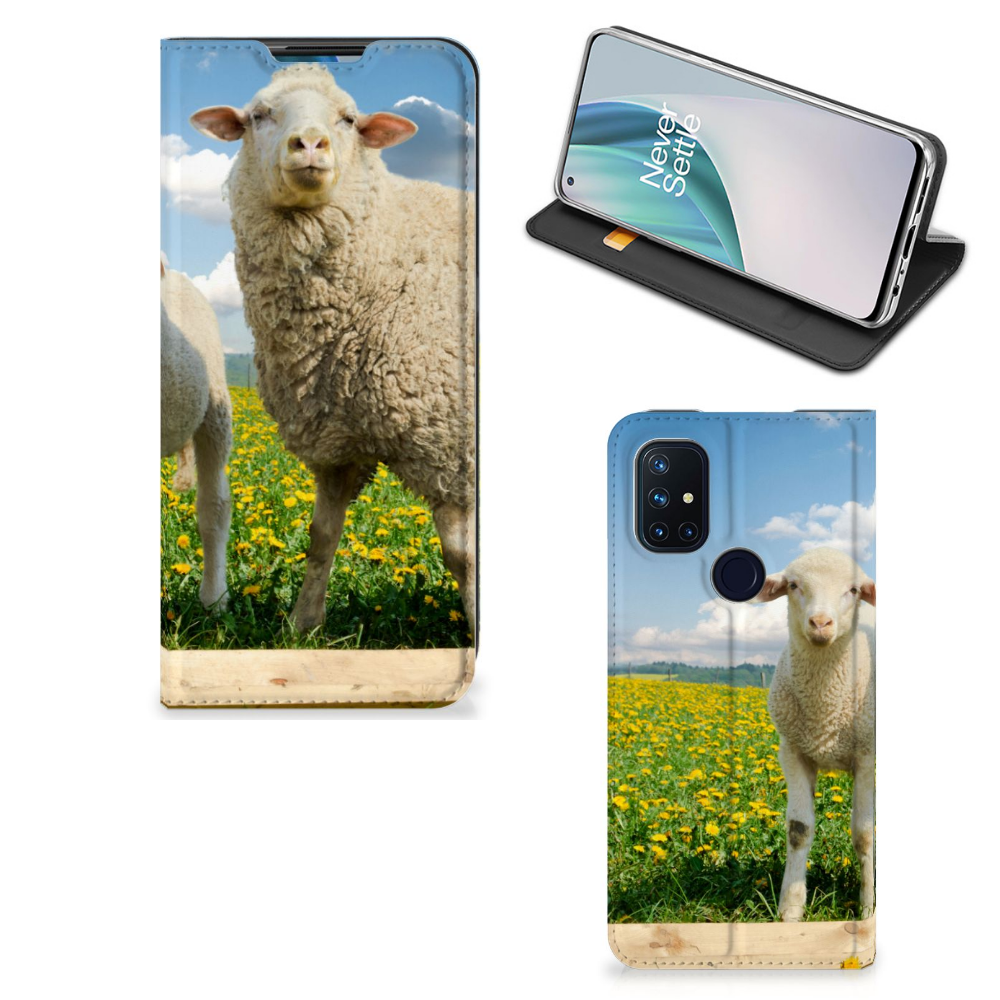 OnePlus Nord N10 5G Hoesje maken Schaap en Lammetje - B2C Telecom