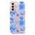 Case voor Samsung Galaxy S21 FE Flowers Blue