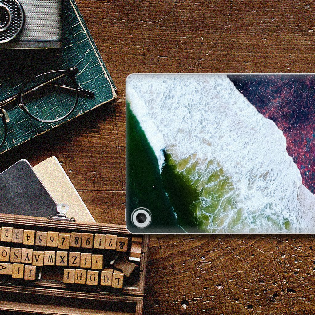 Lenovo Tab M10 Plus (3e generatie) Back Cover Sea in Space