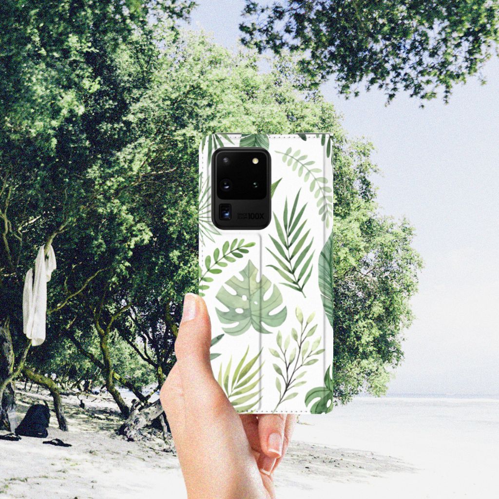 Samsung Galaxy S20 Ultra Smart Cover Leaves - B2C Telecom
