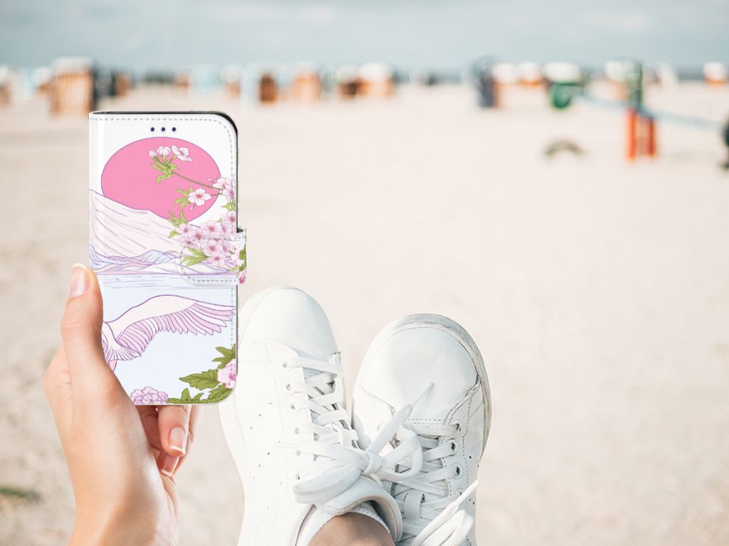 Samsung Galaxy S10e Telefoonhoesje met Pasjes Bird Standing