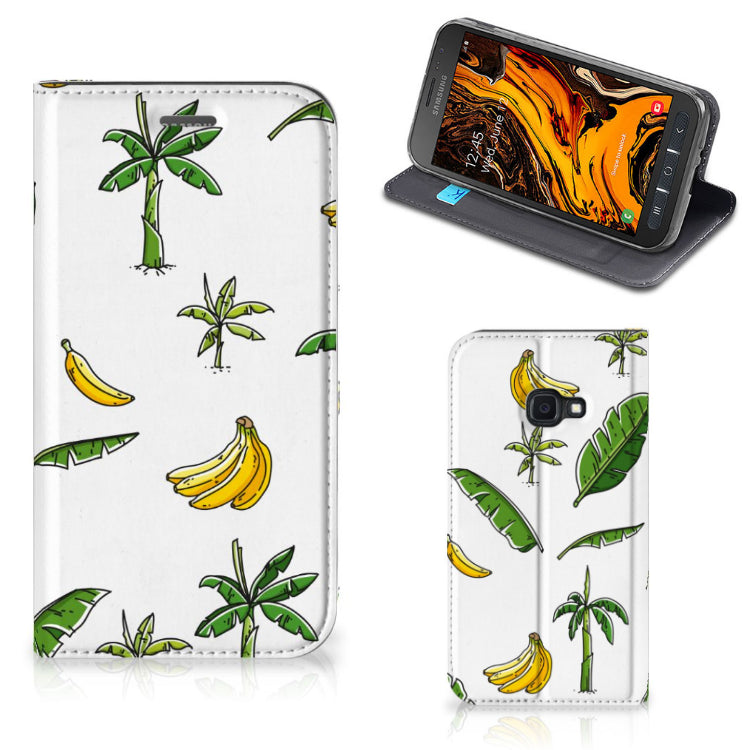 Samsung Galaxy Xcover 4s Smart Cover Banana Tree