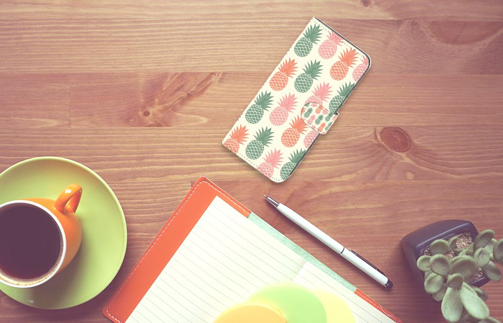 Nokia X30 Book Cover Ananas