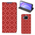 Xiaomi Mi 10T Lite Hoesje met Magneet Batik Rood - B2C Telecom