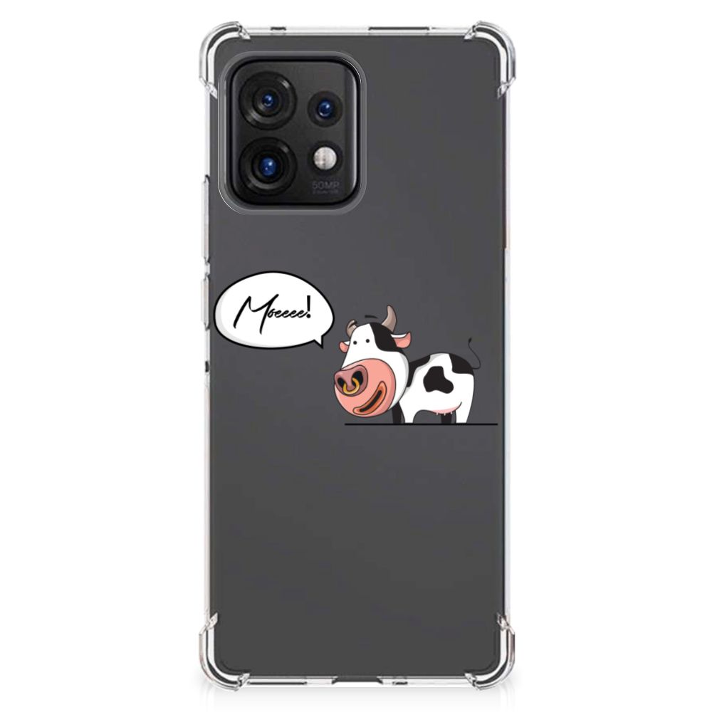 Motorola Edge 40 Pro Stevig Bumper Hoesje Cow