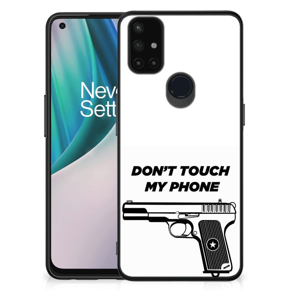 OnePlus Nord N10 5G Telefoon Hoesje Pistol DTMP
