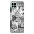 Silicone Back Case Samsung Galaxy M33 Skulls Angel B2C Telecom
